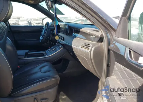 2022 Hyundai Palisade Calligraphy from USA, damaged, VIN KM8R74HE6NU384890